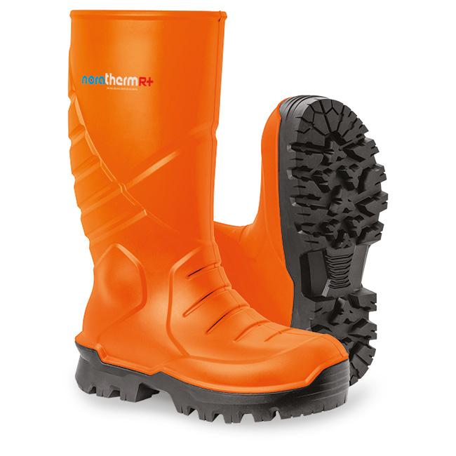 Immagine dello stivale Noratherm R+ di colore arancione